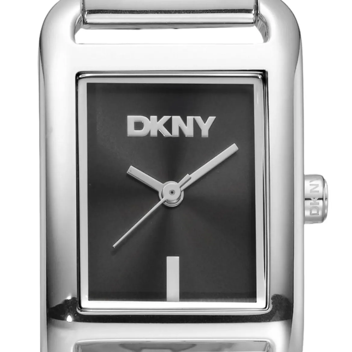 DKNY Quarzuhr Open Link Square Watch silber Quarzuhr