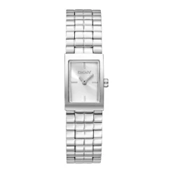 DKNY Quarzuhr Signature Square Watch silber Quarzuhr