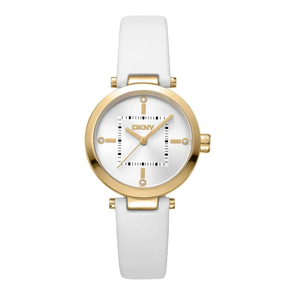 DKNY Quarzuhr Urban weiss Quarzuhr