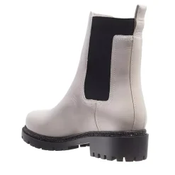 DKNY Rick Slip On Bootie Deep Vanilla Chelsea Boots