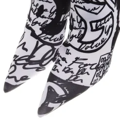 Dolce&Gabbana Ankle Boots Jersey Multicolor Stiefeletten