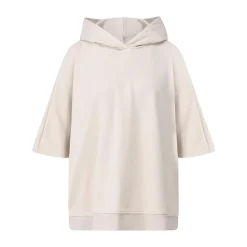 Dondup Hoodie mit Fledermaus-Ärmeln Beige Hoodie