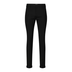 Dondup Klassische Stoffhose schwarz Stoffhose