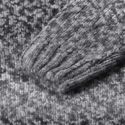 Dondup Rundhalspullover aus Woll-Mix grau Pullover