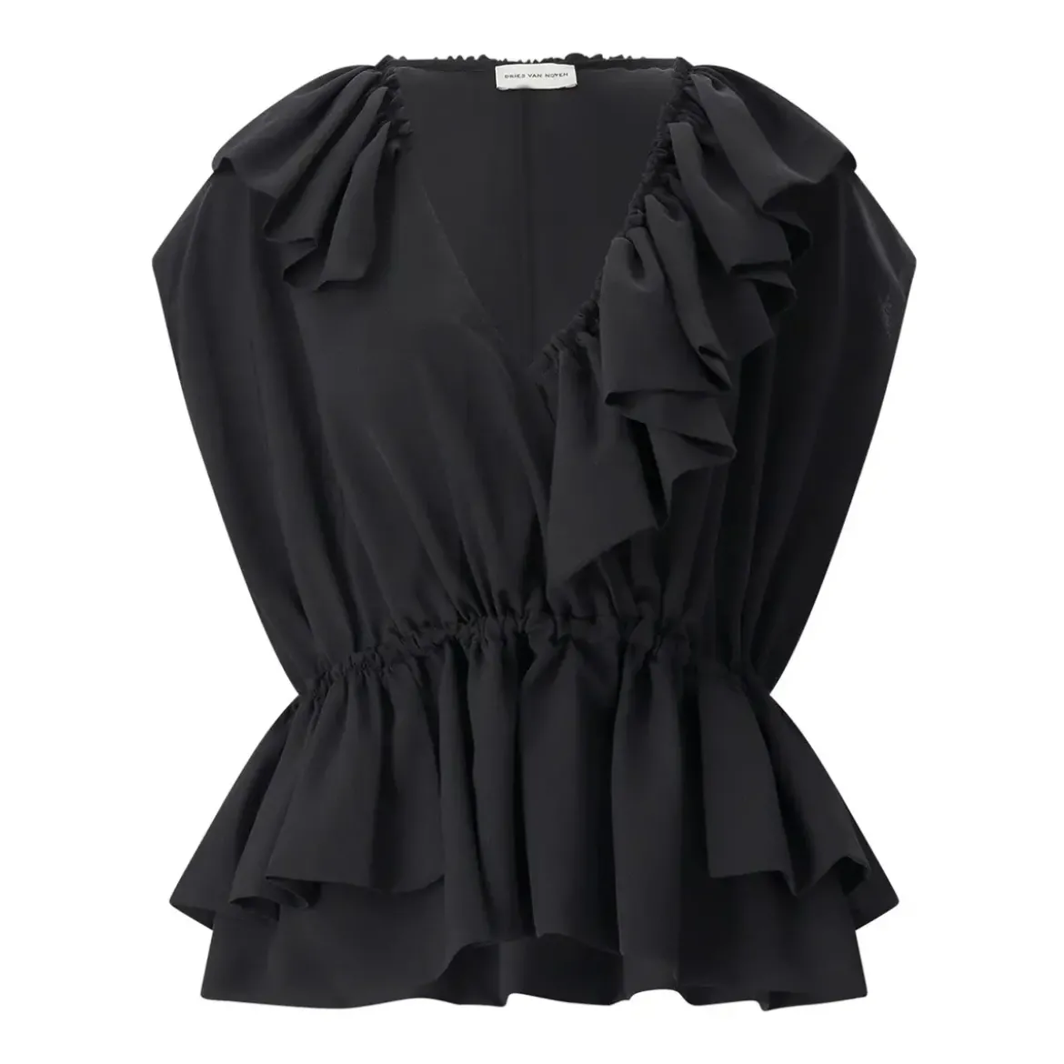 Dries Van Noten Blusenshirt Cally schwarz Bluse