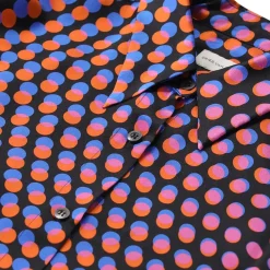 Dries Van Noten Hemdbluse aus Seide mehrfarbig Bluse