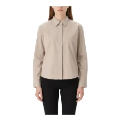 Dries Van Noten Hemdbluse Clavini beige Bluse