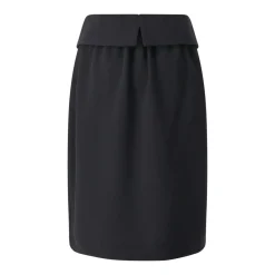 Dries Van Noten Midirock Sarunga schwarz Midirock
