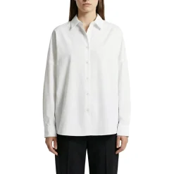 Dries Van Noten Oversized Hemdbluse Casia weiß Bluse