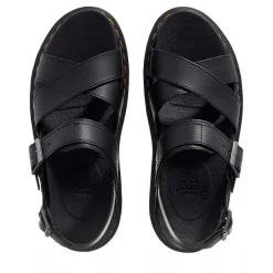 Dr. Martens Voss II Quad Black Riemchensandalen