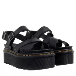 Dr. Martens Voss II Quad Black Riemchensandalen