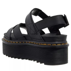 Dr. Martens Voss II Quad Black Riemchensandalen