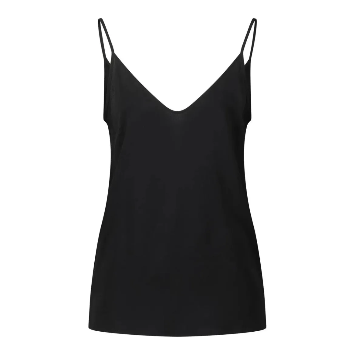 DRYKORN Top Vinita aus Seiden-Crêpe schwarz Top
