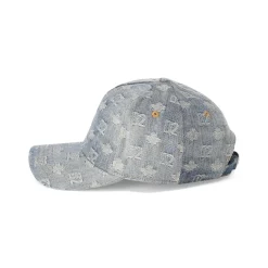 Dsquared2 Cap aus Denim blau Hut