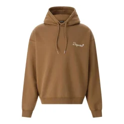 Dsquared2 Hoodie mit Logo-Stickerei braun Sweatshirt
