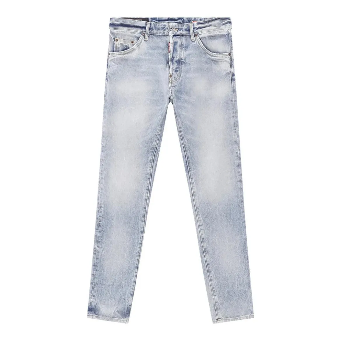 Dsquared2 Regular-Fit Jeans Teddy blau Straight Leg Jeans