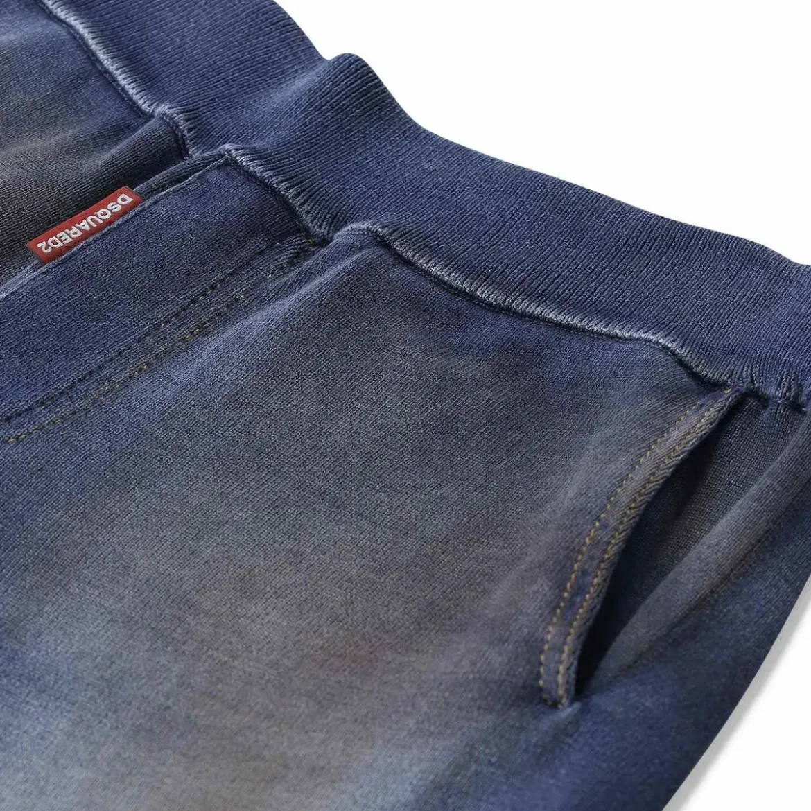 Dsquared2 Shorts in Denim-Style blau Jeansshorts