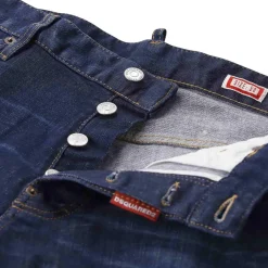 Dsquared2 Slim-Fit Jeans Teddy blau Slim-Fit-Jeans