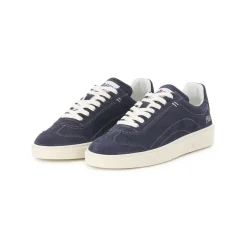 Dsquared2 Sneaker aus Veloursleder blau Schnürschuhe