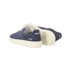 Dsquared2 Sneaker aus Veloursleder blau Schnürschuhe