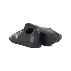 Dsquared2 Sneaker Rebels aus Leder schwarz Schnürschuhe