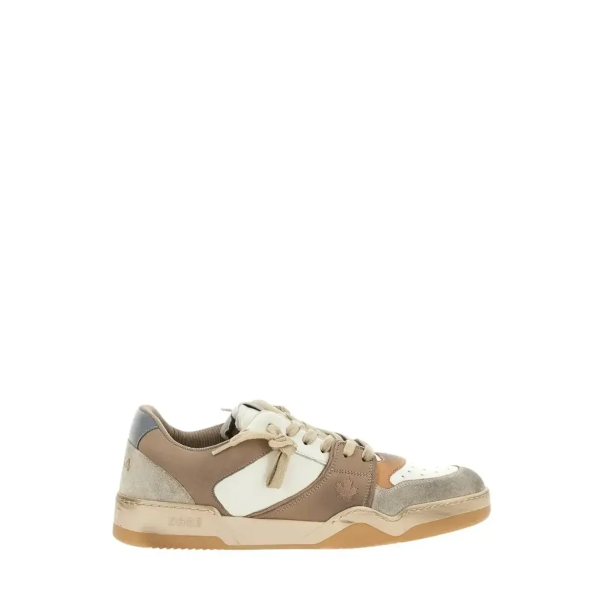 Dsquared2 Sneaker Spiker im Used Look Braun Low-Top-Sneaker