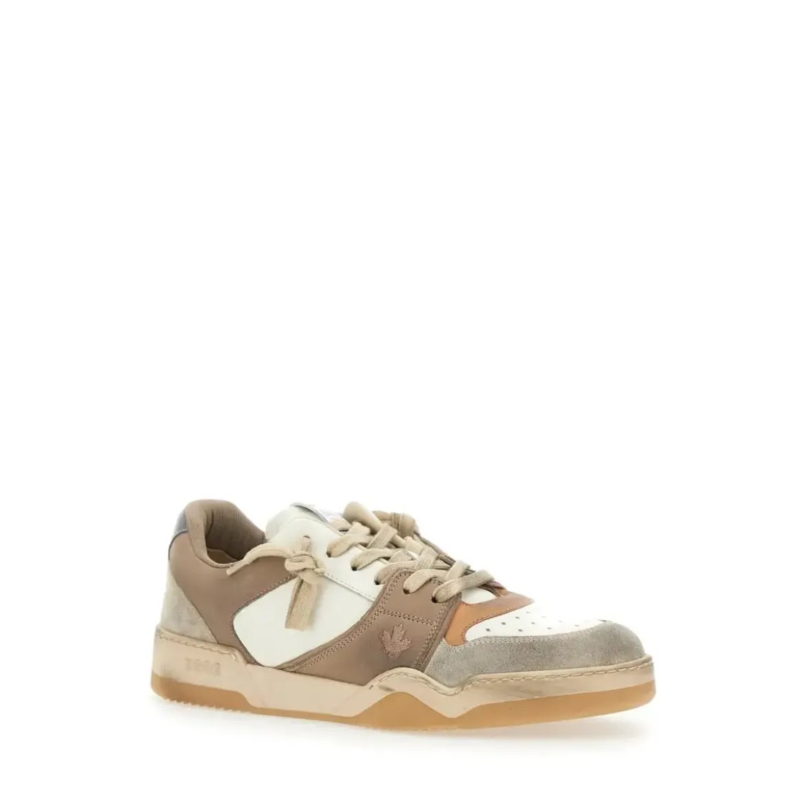 Dsquared2 Sneaker Spiker im Used Look Braun Low-Top-Sneaker