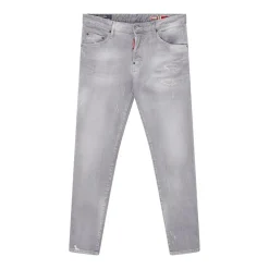 Dsquared2 Straight-Fit Jeans Skater grau Jeans