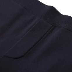 Dsquared2 Strickhose aus Viskose blau Stoffhose