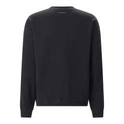 Dsquared2 Sweatshirt aus Baumwolle schwarz