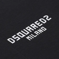 Dsquared2 Troyer aus Baumwolle schwarz