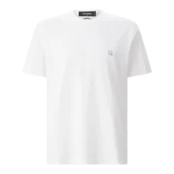 Dsquared2 T-Shirt mit Logo weiß T-Shirt
