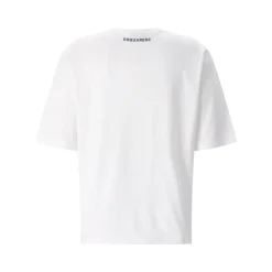 Dsquared2 T-Shirt mit Schriftzug weiß T-Shirt