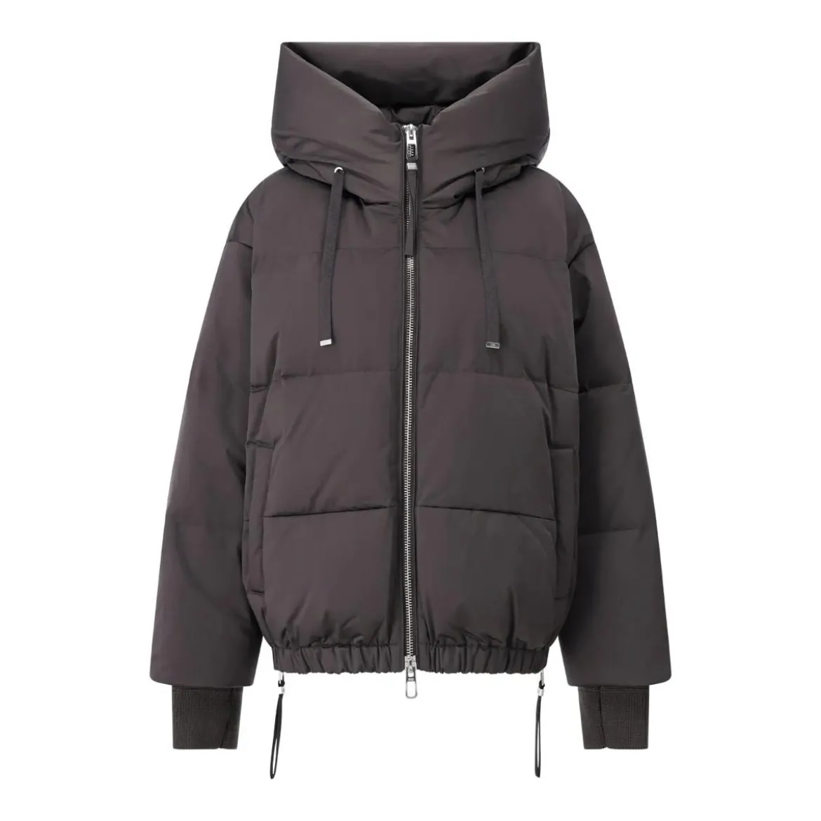Duno Steppjacke Heka M mit Daunen Dunkelbraun Übergangsjacke