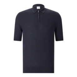 Eleventy Poloshirt aus Baumwolle blau Poloshirt