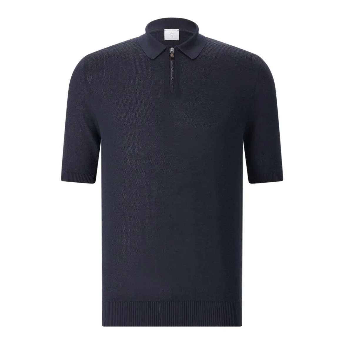 Eleventy Poloshirt aus Baumwolle blau Poloshirt
