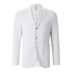 Eleventy Sakko mit Muster grau Anzugjacke