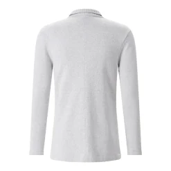Eleventy Strickjacke aus Baumwolle grau Strickjacke