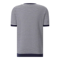 Eleventy T-Shirt mit Rundhalsausschnitt blau T-Shirt