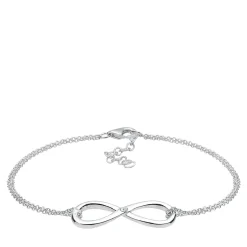 Elli Armband Infinity Ewig Diamant (0.03 ct.) 925 Silbe silber Armband