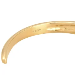 Elli Armreif Glänzend 925 Sterling Silber gold Armspange