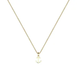 Elli Halskette Anker Heimatsymbol 585 Gelbgold gold Mittellange Halskette