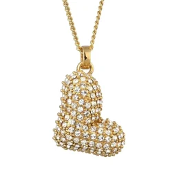 Elli Halskette Buchstabe L Weiß 925 Sterling Silber ver gold Mittellange Halskette