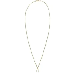 Elli Halskette Wünschelrute 375 Gelbgold gold Mittellange Halskette