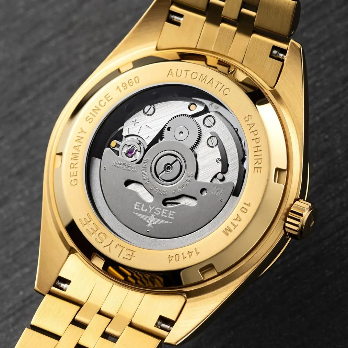 Elysee Automatikuhr Ascend gold Automatikuhr