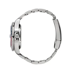 Elysee GMTAUTOMATIC . silber Automatikuhr