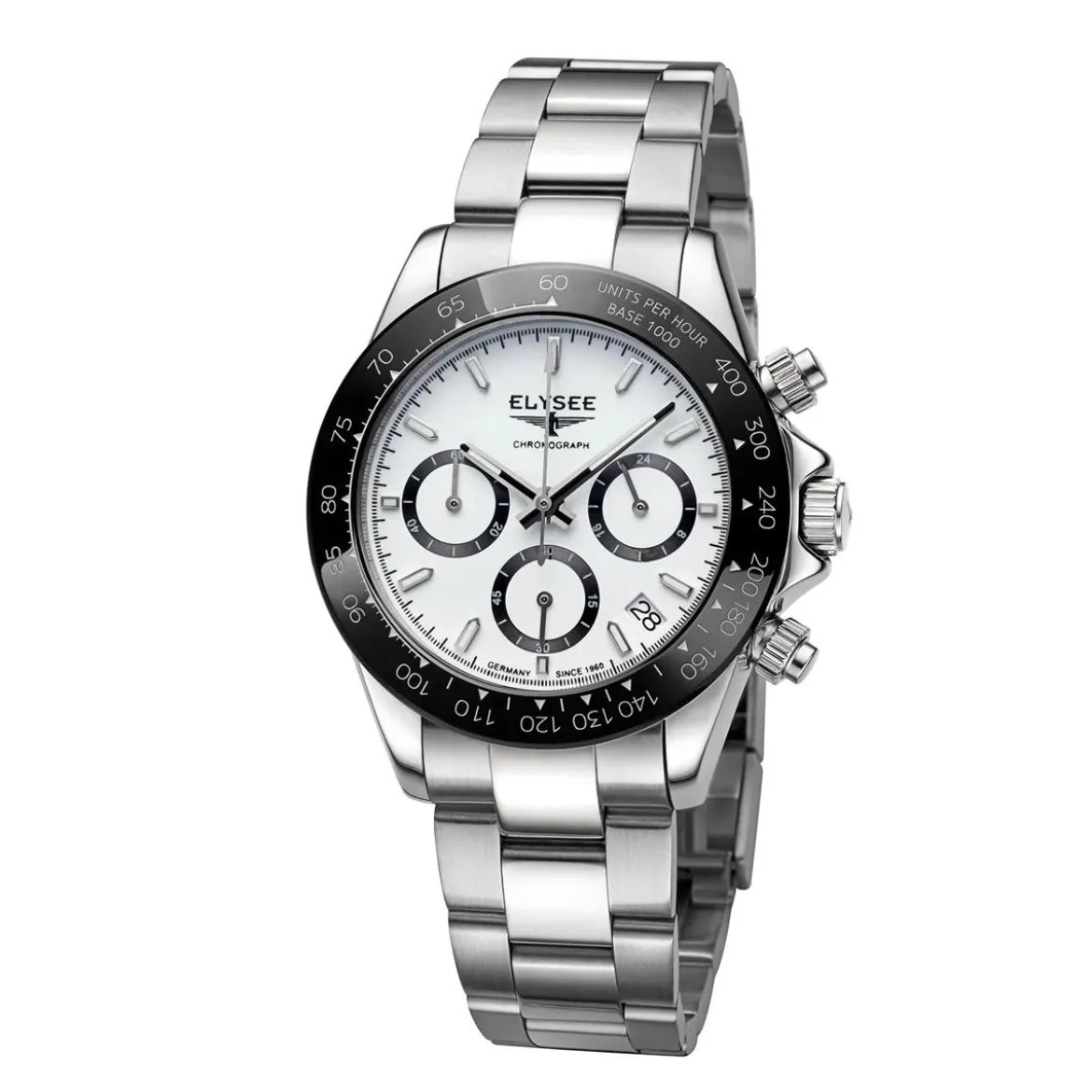 Elysee SPORTCHRONO. weiss Chronograph
