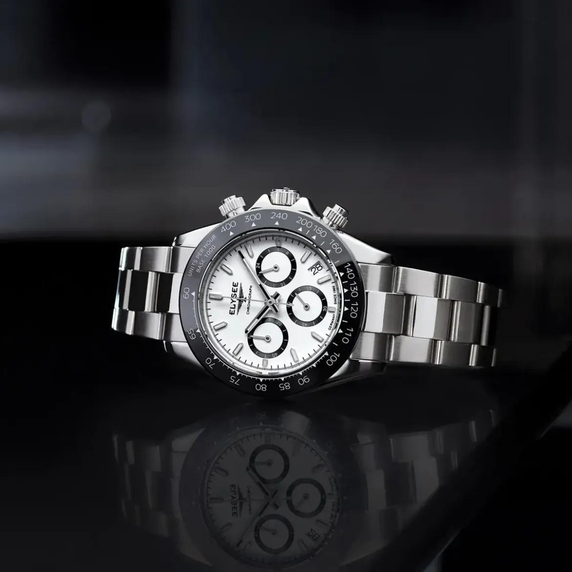 Elysee SPORTCHRONO. weiss Chronograph