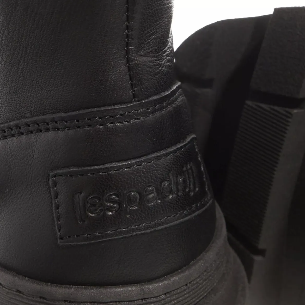 Espadrij l’originale Chelsea Mid Boot Noir Chelsea Boots