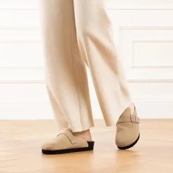 Espadrij l’originale Cloq Rivet Beige Hausschuhe